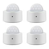 4PCS 2 in 1 Tuya Zigbee 3.0 PIR Motion Detector Security Anti-Theft Alarm Sensor Human Motion WIFI S