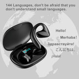M8 Wireless BT headset 144 languages instant intelligent voice translation hine