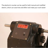 NZ-7 wire electronic counter binding hine thick shaft hand winding