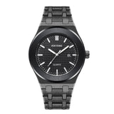 PINTIME Man Watch Waterproof 30M Casual Quartz Wristwatch Stainless Steel Case Checkered Dial Calendar Relogios Masculino Gifts