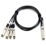 40G One-to-four Cable QSFP-40G To 4SFP 10 Gigabit High-speed Cable