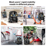 Small 220V Variable Frequency High-Pressure Compressor Portable Oil-free Mute Woodworking Painting Air Pump