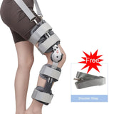 Knee Joint Fixation Brace Fracture Ligament Strain Medical Bracket Adjustable Postoperative Meniscus Lower Extremity Fixator