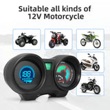 for Honda CG150 2004-2009 Fan150 For Brazil TITAN 150 Digital LCD Motorcycle Instrument Speed Gauge Fuel Meter Speedometer