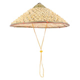Bamboo Woven Hat Stage Performance Bamboo Hat Chinese Style Bamboo Hat Chinese Style Sun Hat