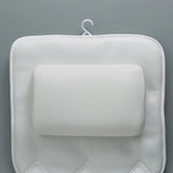 Solid Color Bath with Pillow Suction Cup Thickening Household Bathroom Non-slip Bathtub Cushion