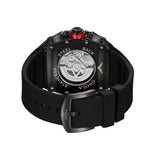 Fashion Men's Watch ONOLA Unique Design Multi-functional Automatic Mechanical Watches Men's Tape Waterproof Wristwatch