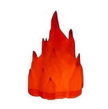 LED Flame Night Light: Flickering Fire Effect Lamp for Halloween Bedroom and Party Decoration - Portable Atmosphere Light for Indoor and Outdoor Use