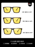 Zuoqiu men's high-end driving 2024 new trendy polarized sunglasses for women's big face UV protection