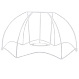 Iron Lamp Shade Frame DIY Desk Lamp Shade Frame Metal Lamp Cover Bracket Light Shade Holder