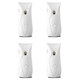 4X Automatic Air Freshener Dispenser Bathroom Timed Air Freshener Wall Mounted, Automatic Scent Disp