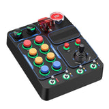 Racing Simulators Control Box with Multiple  Lighting And 30 Programmable Button Multifunction for Realistic Truck Simulation