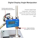 Stone Cutting Polishing Equipment Gem Grinding Speed Control Digital Gemstone Faceting hine