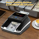 Counter Counterfeit Bill Detector Automatic Money Detection By UV MG IR Image Paper Size Thickness for EURO US