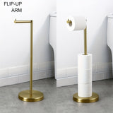 Elevate Your Bathroom Decor with this Stylish Stainless Steel Toilet Paper Holder!