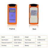 RGM-UVC LCD Digital Reptile Lamp Light Meter Ultraviolet Radiation Illuminance Tester UV Luxmeter Luminosity Meter