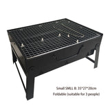 Medium Thick Folding Barbeque Grill, Outdoor Portable Barbeque, Household Charcoal BBQ, Factory Price