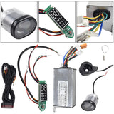 36V 350-500W 17A 10Inch E-Scooter Dashboard-Accelerator Kit Controller Board Set With Dashboard Accelerator