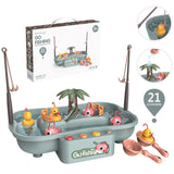 Delightful Children's Electric Magnetic Fishing Game - Perfect Birthday Gift!