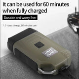 Resuxi JK-2079 LCD Digital Display Reciprocating Electric Shaver Hair Trimmer Men's Multifunctional Shave