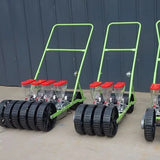 2024 Farm wholesale hand push seeder soybean vegetable seed planter