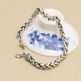 Twist peace pattern bracelet