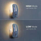 LED Light Motion Sensor Wireless Night Lamp For Hallway Pathway EU Plug 220V