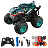 1:20 RC Stunt Dancing Car With LED Light,2.4GHz All Terrain Remote Control Monster Truck