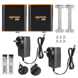 Measy OPT882 HDMI Fiber Optic Media Extender Transmitter Receiver 1080P Singlemode SC/FC 20kmAU 110-240V