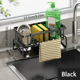 Cloth holder, basket, sponge drainage rack, brush, towel, hand sanitizer, bathroom and kitchen supplies