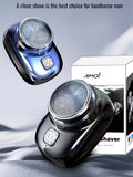 Car Electric Shaver Travel Mini Compact Rechargeable Convenient Single Head Razor