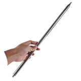 201 Stainless Steel Shortwave Radio Station 5.6m Rod Retractable High Frequency Antenna DIY Vibrator
