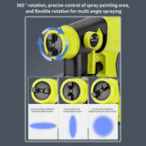 Cordless Handheld Electric Paint Sprayer with 1000ML Container - Replacement for RYOBI 20V Max Battery