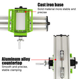 Drill Vise Fixture Adjustable X-Y Axis Mini Precision Milling Machine Worktable Working Table Cross Slide Table Multifunction