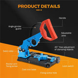 2 in 1 Electric Drill & Angle Grinder Fixed Universal Bracket - Polishing Conversion, Cutting Table Support Power Tool.
