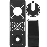 Spider Outdoor Furnace Board with Storage Bag - Camping Stove Table Plate for Electric Water Dispenser