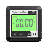 Digital Meter Electronic Protractor Incometer With Magnetic Base LCD Precision Level Box Angle Finder Gauge