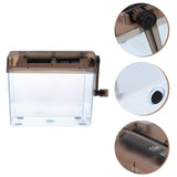A4 Manual Documents And Card Hand Paper Shredder Straight Strip Cut For Home Office