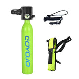 0.5L Mini Scuba Tank Dive Diving Equipment Underwater Breath Device Cyder Oxygen 5-10 Minutes