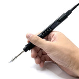 L245P Smart Soldering Iron CNC Metal Case Dual PD/DC Power 65W-100W Fast Heating 0.91inch OLED Display Best for DIY Projects
