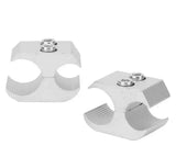 Wheelchair Pipe Clamp Flexible Stepper Aluminum Alloy Rehabilitation Equipment Accessory 19mm 25mm/19mm X 22mm