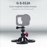 Gopro Magnet Chuck Suction Cup Fixed Gimbal Mount With Holder For Action Camera Accessories