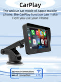 12-36V 7 Inch Car Mp5 Multimedia Player Multifunctional Support Wirelss Carplay Android Auto Mirror k Radio Reverse Image