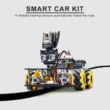 ESP32 Cam Smart Robot Car Starter Kit Ultrasonic Obstacle Avoidance Programming Coding Robotics Educational Kits For Arduino