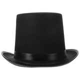 Magician's Hat Lincoln Hats Hat Magician Costume Party Dress Up Accessory (Black)