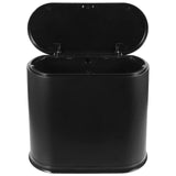 Bathroom Trash Can with Lid Slim Trash Can Small Trash Bin Plastic Trash Bin