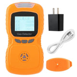 Portable Carbon Dioxide Gas Detector - LED Display, Triple Alarm, Auto Calibration
