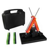 Fixed Angle Sharpener Double Sided Sharpening Tools w/ Kitchen Grindstone Tool NEW