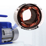 8L 7 Bar Industrial Outstanding Oil-free Air Compressor 550W 4L Portable Oil Vacuum Pump for OCA Laminator LCD Separator