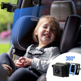 Rear Monitor 4.3'' IPS Screen Baby Car Mirror - Adjustable Wide View Angle for Infants, Kids, Pets, with Night Vision Function